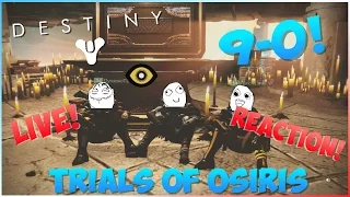Destiny: Trials of Osiris - Flawless victory 9-0! /w my buddies! (House of Wolves DLC)