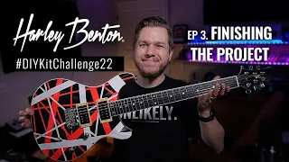 Craziest Finish I've Ever Done! - Harley Benton CST-24T PRS Style Kit Project - #DIYKitChallenge22