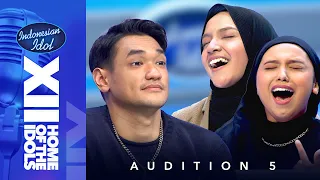 Riri & Rara, Keduanya Dapat Golden Ticket! | Audition 5 | Indonesian Idol 2023