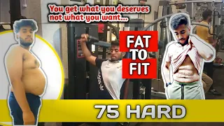 I Tried Tik Toks Hardest Fitness Challenge 75 Hard | Shocking Weight Loss Results & Transformation