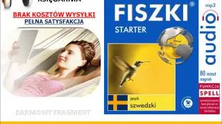 KURS J. SZWEDZKI - FISZKI audio - Starter - AudioBook, do słuchania w podróży, MP3