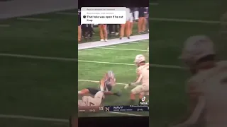 This fake punt could’ve turned out so much better army and navy