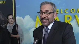 Steve Carell at Welcome to Marwen Premiere