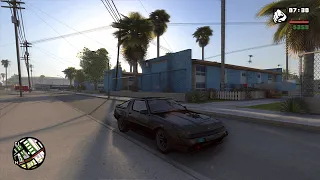 RenderHook Serendipity 1.1 on RTX 3060 Ti - GTA San Andreas Graphics Mod Download