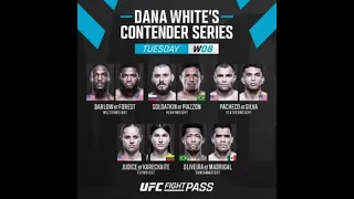 Dana White's Contender Series 2023: Week 8 Predictions