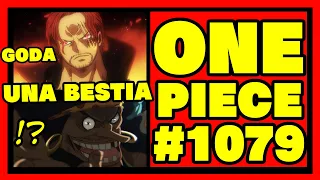 *HISTÓRICO* ¡LA FURIA DESTRUCTIVA DEL PELIRROJO! - One Piece #1079 - Análisis y Review.