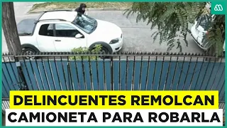 Delincuentes remolcan camioneta para robarla: El vehículo fue vendido por piezas