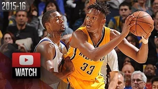 Myles Turner Full Highlights at Warriors (2016.01.22) - 31 Pts, 8 Reb, Career Night