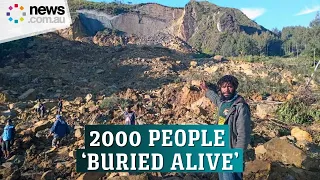 Thousands buried alive in Papua New Guinea landslide
