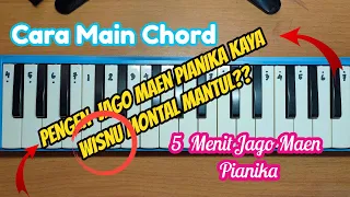 Tutorial Pianika "Cara Main Chord" Kaya Wisnu Montal Mantul