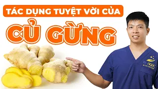 Tác Dụng Tuyệt Vời Của Gừng Đối Với Sức Khỏe Mà Chưa Ai Nói Với Bạn | Dr Ngọc