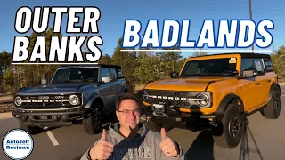 2021 Ford Bronco Badlands vs Outer Banks! Which is BEST?