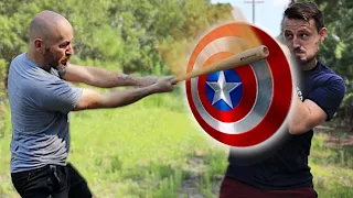 Testing Captain America's Shield for SELF DEFENSE