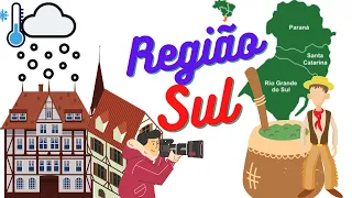 Região sul do Brasil - Resumo em animação