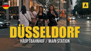 Walking in Düsseldorf Hauptbahnhof (Main Station), Germany [4K]