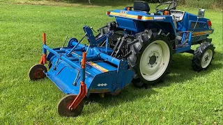 ISEKI TU180 4x4 Compact Tractor & Rotavator Tiller