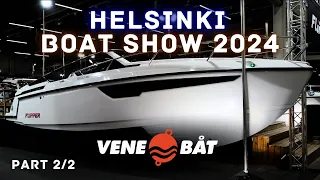 Are the world's best boats made in Finland? Vene 24 Båt - Boat Show in Helsinki (part 2/2)