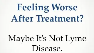 Feeling Worse After Treatment? Maybe It’s Not Lyme Disease