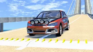 Spike Strip High Speed Crashes #24 – BeamNG Drive