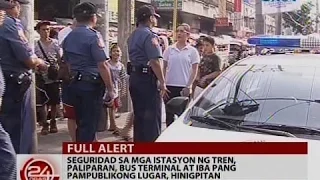 24 Oras: PNP, naka-full alert sa buong bansa kasunod ng pagsabog sa Davao City