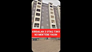 XIRDALAN N3 MEKTEBE YAXIN QANUNİ 3 OTAQ 73KV 📞055 870 95 55 AFİQ bey.