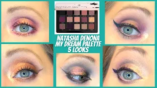 5 looks 1 Palette | New Natasha Denona: My Dream Palette