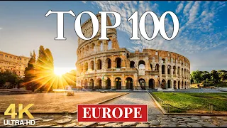 100 PLACES to VISIT in EUROPE in 2024 | Most Amazing Destinations in EUROPE | Travel Guide