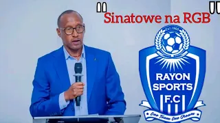 PEREZIDA WA RAYON AHAYE GASOPO ABANYAMAKURU BAYOBYA ABA RAYON // RAYON SPORTS NA APR FC