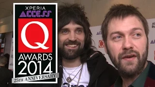 Kasabian Interview at Q Awards 2014 - Tom has a laugh about Billy Corgan and more