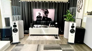 Hifi Rose RS130 streamer, Atc Scm40, LTA Microzotl Preamp demo 1