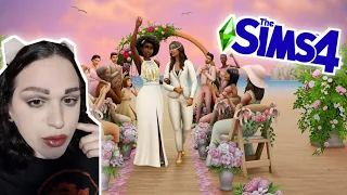 Reacting To The Sims 4 My Wedding Stories: Official Reveal Trailer