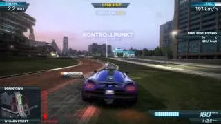Need For Speed Most Wanted 2 (2012) - Koenigsegg Agera R - #3 The Getaway