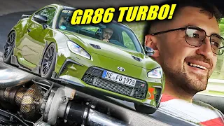 PERFECT POWER: Turbo Toyota GR86! // Nürburgring