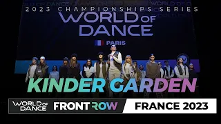 Kinder Garden | 3rd Place Junior Team | FrontRow | World of Dance France 2023 | #wodfr23