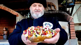 THE BEST POTATO RECIPE 🥔 KUMPIR TURKISH FOOD 🇹🇷 ASMR COOKING VIDEO WITH SUBTITLES