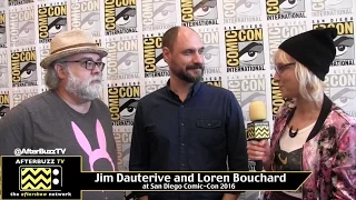 Jim Dauterive and Loren Bouchard (Bob's Burgers) at San Diego Comic-Con 2016