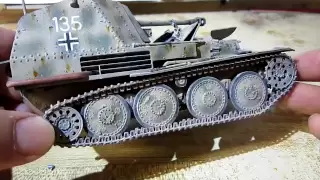 Building Dragon Befehlsjager 38 (Marder Three) Tank. Complete from Start to Finish.