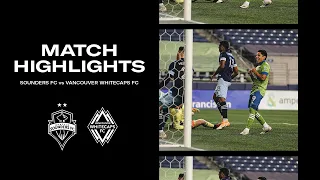 HIGHLIGHTS: Seattle Sounders FC vs. Vancouver Whitecaps FC | October 3, 2020