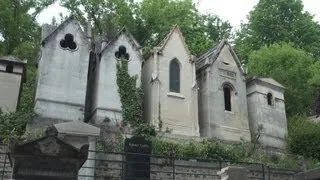 Père Lachaise Cemetery in Paris, France