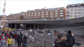 Stuttgart 21 Baustelle - Die Stadtbahn-Haltestelle Staatsgalerie