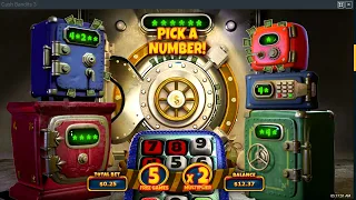 Yabby Casino - Cash Bandits 3 Bonus Round Wins