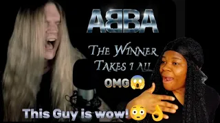 This is WOW! 😱|Tommy Johansson "The Winner Takes It All(Abba)REACTION!!