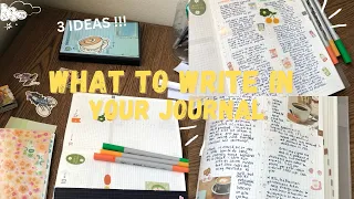 Journal With Me: 3 Ideas For Dated Spreads | TAN Planner A5, soft lofi bgm, no talking