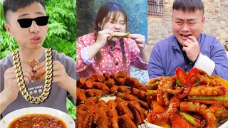How to Eat Spicy Food 2022! || Funny Mukbang || TikTok - Songsong and Ermao