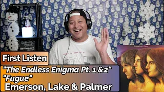 Emerson, Lake & Palmer- The Endless Enigma Pt. 1-2 & Fugue (First Listen)