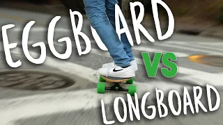 EGGBOARD VS LONGBOARD: Can it Keep Up? | Trent Palmer