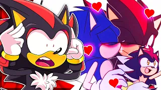 SONIC LOVES SHADOW?! Shadow Reacts To SONADOW Comic Dubs!