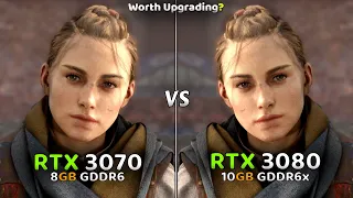RTX 3070 vs RTX 3080 - Test In 10 Games at 4K🔥 | How Big Is The Difference?
