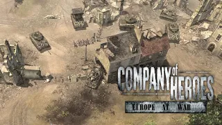 Company of Heroes Shermans Strike Again 1vs2 Expert [Europe At War mod]