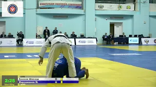 60 kg Амонов Ш Мирзажанов М 05 03 2020 Т1 Первенство России по дзюдо до 23 лет, ТЮМЕНЬ